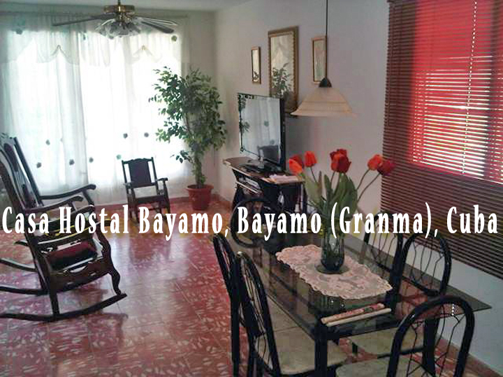 HOSTAL BAYAMO • www.particuba.net • Bayamo