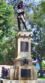 Libertador Desconocido au parc Casino Campestre © Historiador de Camaguey 