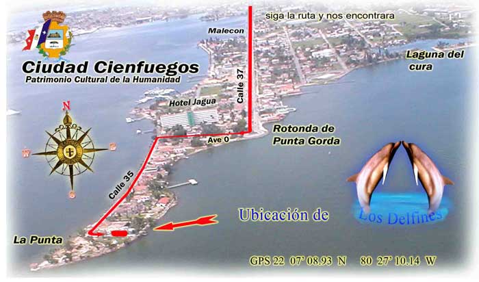 LOS DELFINES | www.particuba.net | Cienfuegos | Punta Gorda