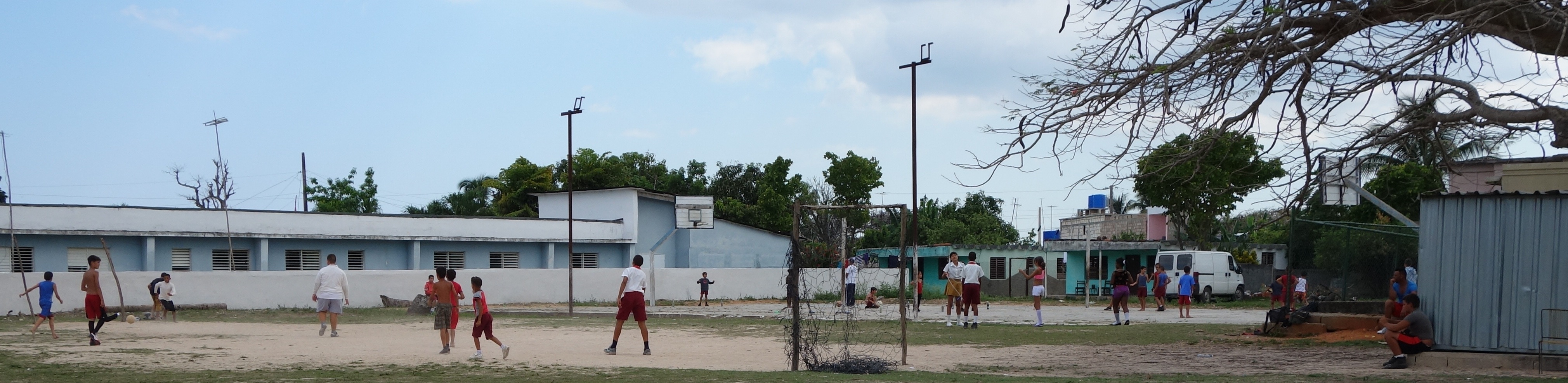 Le quartier Caleton de Playa Larga