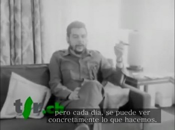 Che Guevara en français.