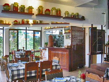 The El Romero restaurant in Las Terrazas