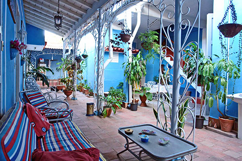 Casa Yolanda Maria © sogestour Escalier vers chambre