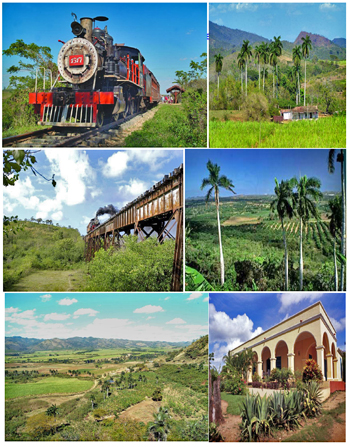 Excursion en train dans la valle des moulins