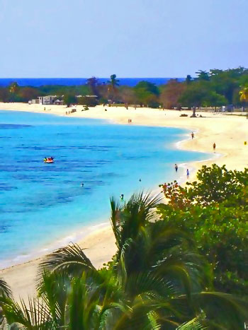 Une des belles plages de Cuba, Playa Ancon