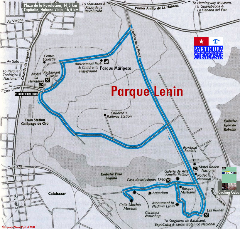 Parque Lenin © Lonely Planet Cycling Cuba