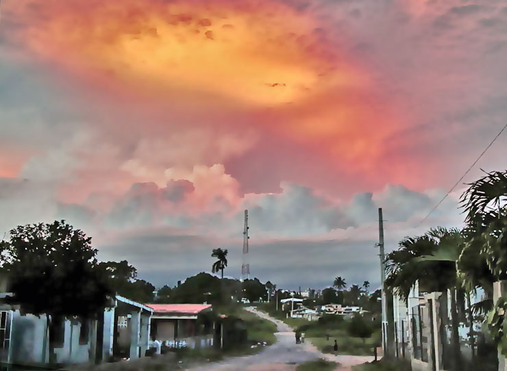 www.particuba.net ::: Pinar del Rio ::: Atardecer, reparto Jacinto © couse, panoramio.com